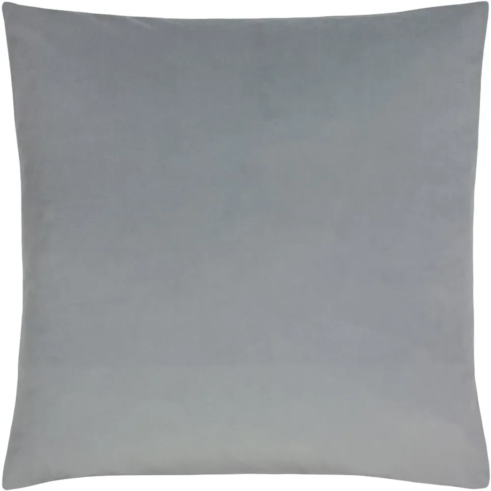 Sunningdale Square Cushion - Platinum, Velvet
