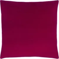 Sunningdale Square Velvet Cushion - Cerise