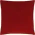 Sunningdale Square Velvet Cushion - Flame Red
