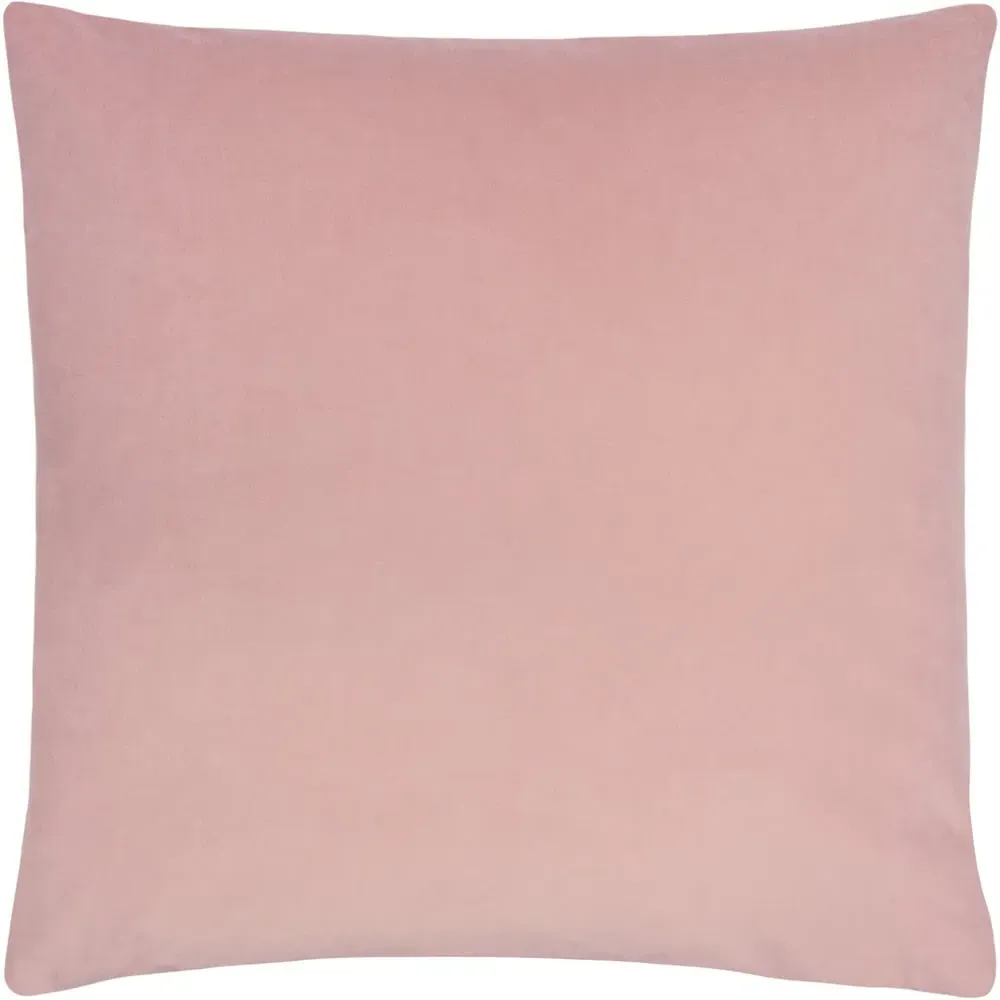 Sunningdale Square Velvet Cushion - Powder