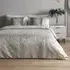 Super King Oyster Marble Jacquard Duvet Set - Multi, Polycotton