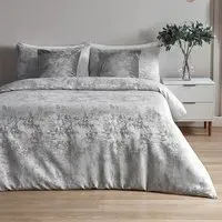 Symphony Super King Duvet Set - Silver