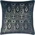Tayanna Piped Cushion - Navy, Velvet