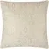 Tayanna Velvet Touch Piped Cushion - Cream