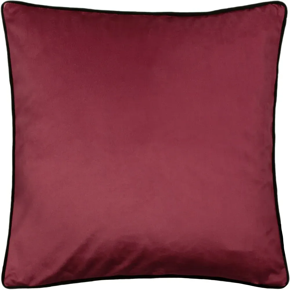 Tropical Cheetah Velvet Touch Piped Cushion - Green