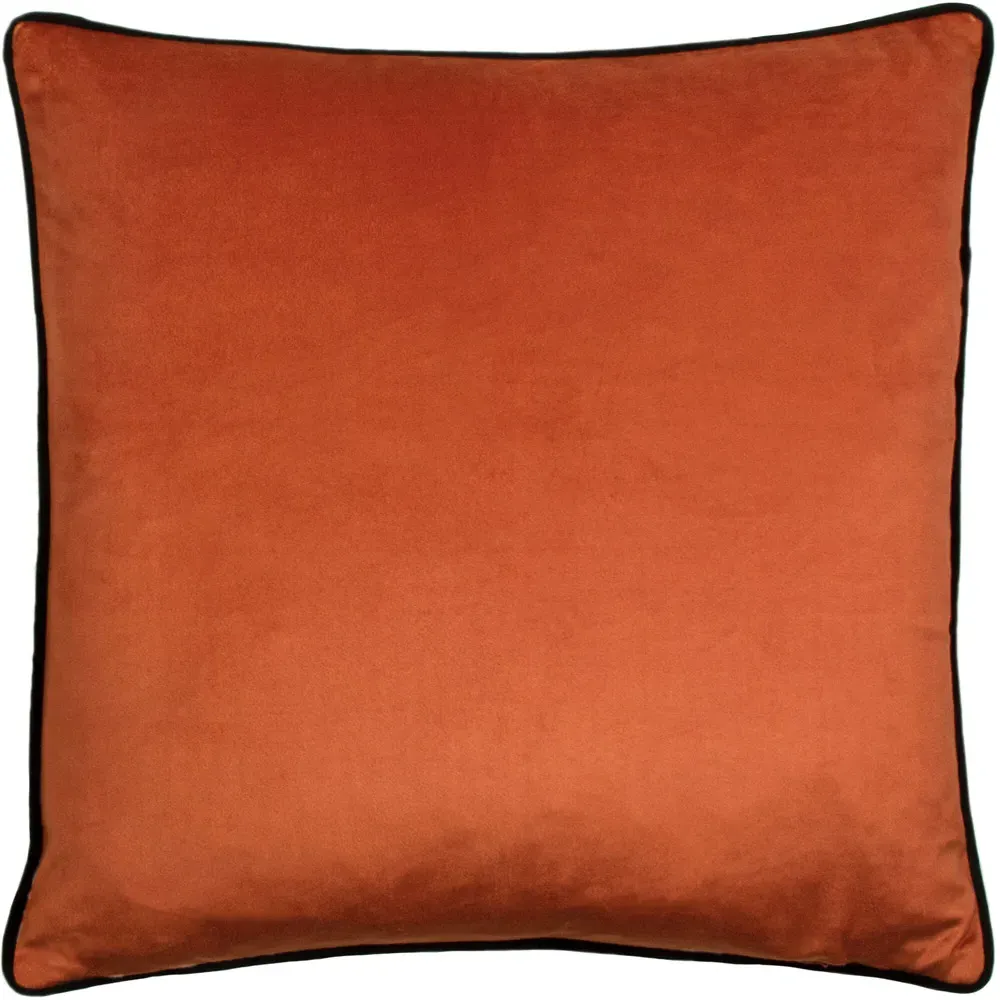 Tropical Cheetah Velvet Touch Piped Cushion - Multi