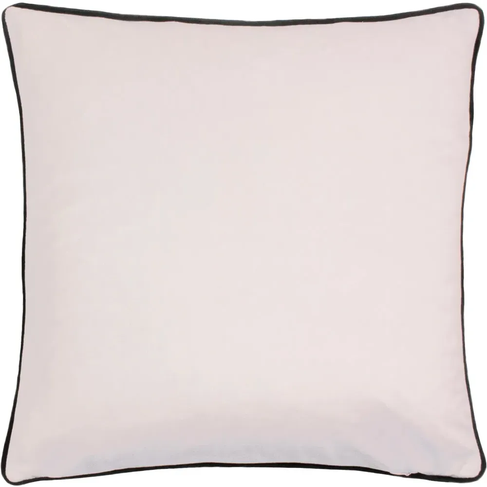 Tropical Cheetah Velvet Touch Piped Cushion - Pink