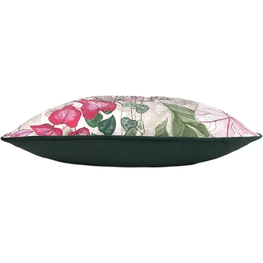 Veadeiros Large Botanical Cushion - Pink