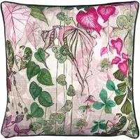 Veadeiros Large Botanical Cushion - Pink