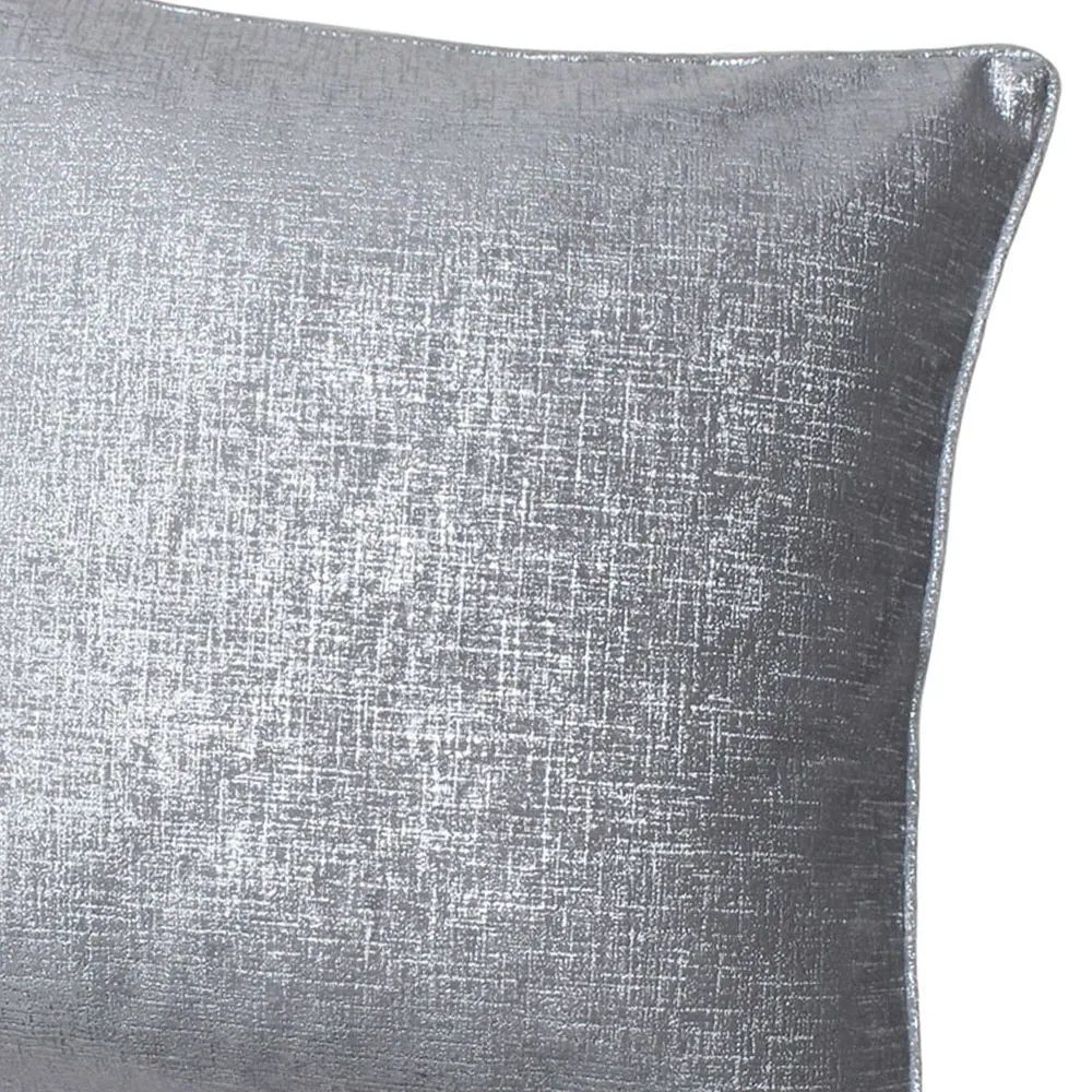 Venus Metallic Cushion - Silver