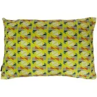 Vienna Geometric Cushion - Yellow