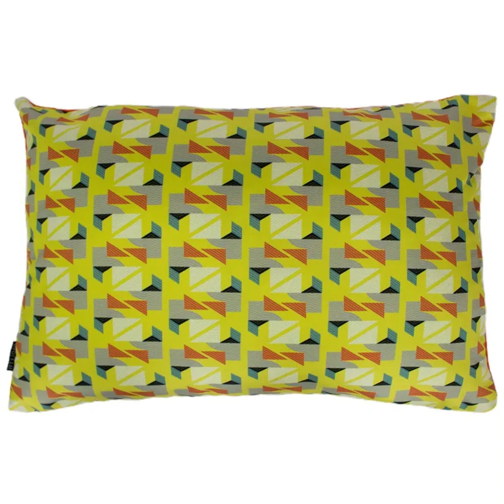 Vienna Geometric Cushion - Yellow image