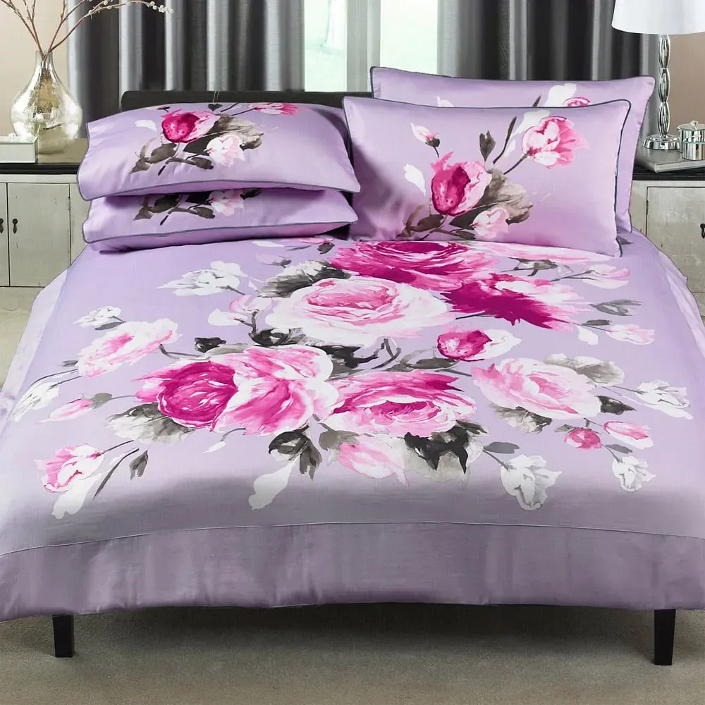 Windsor Super King Size Duvet Cover Set - Cream, Cotton image