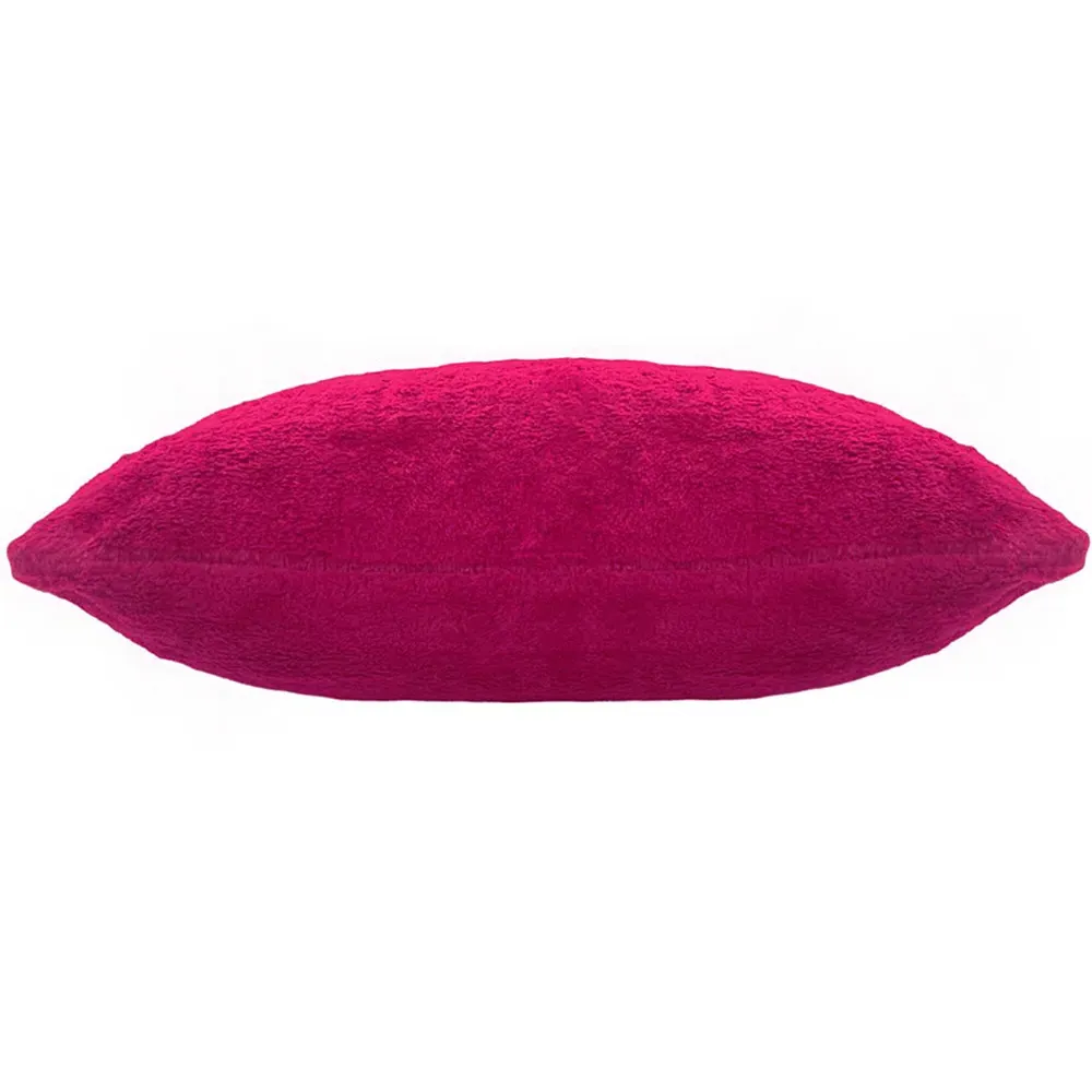 Zermatt Faux Fur Cushion - Pink