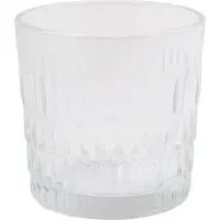 Rain Set of 6 Whiskey Tumblers - Clear