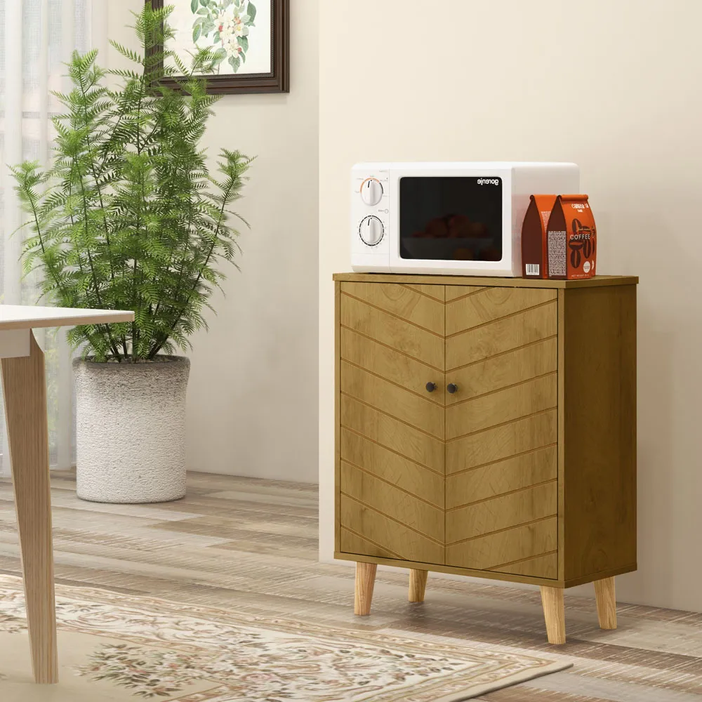 2 Door Sideboard - Brown