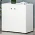 2 Door Storage Cabinet - White