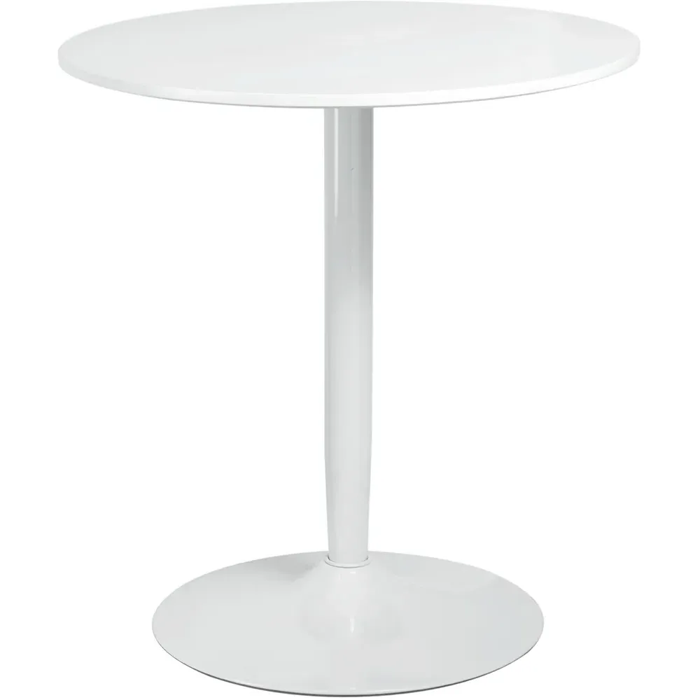 2-Seater Dining Table - White
