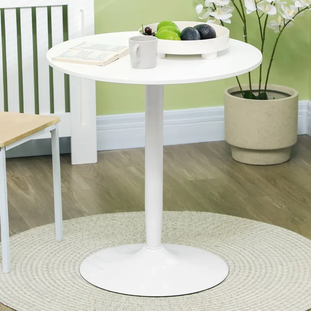2-Seater Dining Table - White image