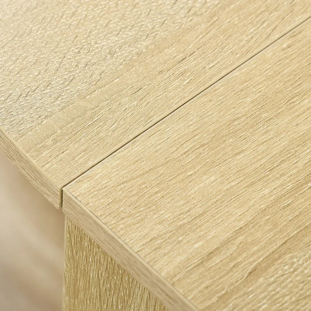 2-Seater Drop Leaf Dining Table - Brown, Oak