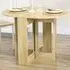 2-Seater Drop Leaf Dining Table - Brown, Oak