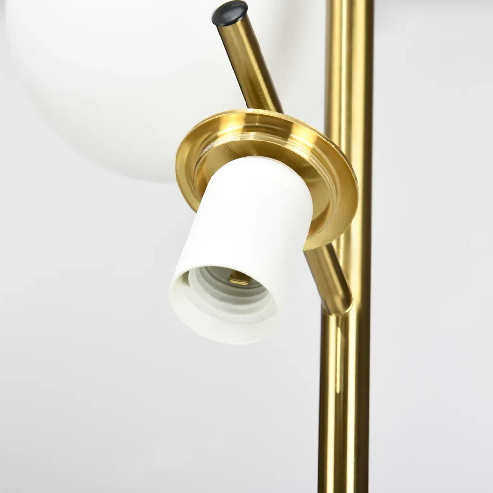 3 Light Tree Floor Lamp - Gold