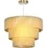 3 Tier Pendant Light - Light Brown, Hemp Rope