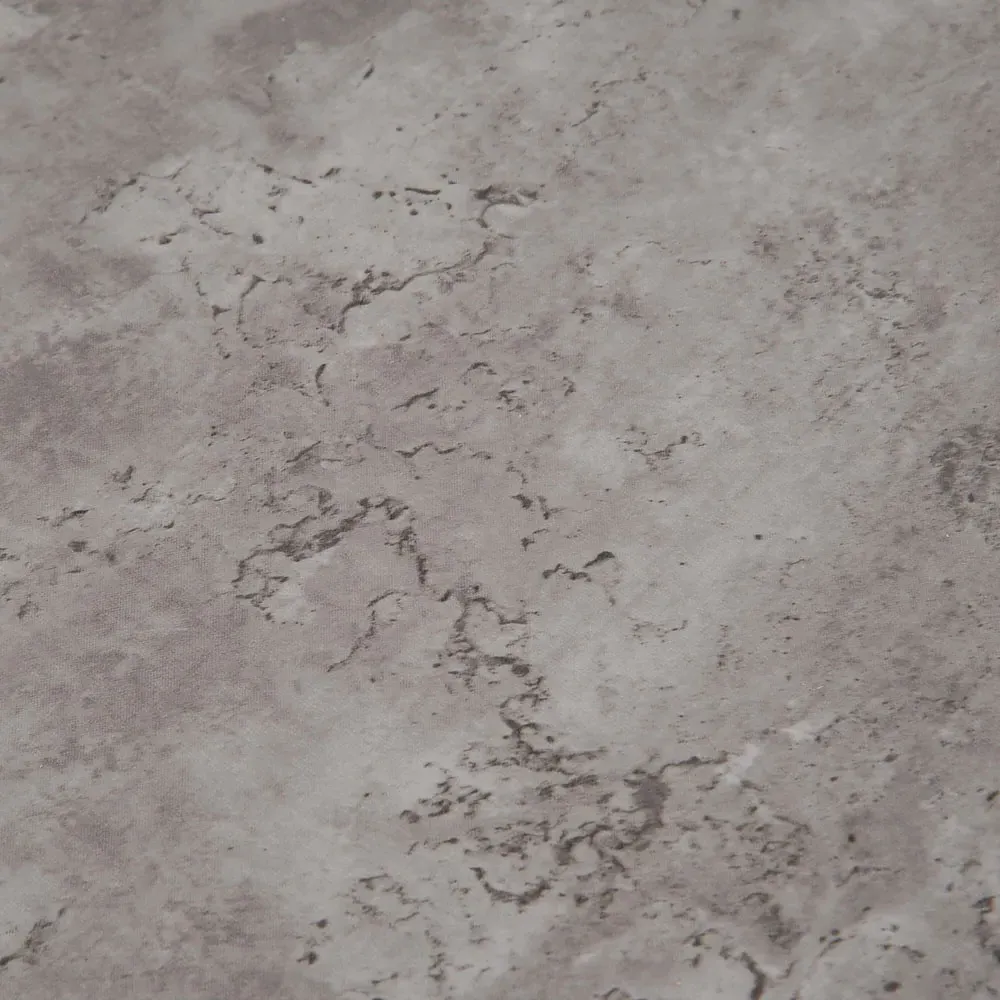 3 Tier Round Coffee Table with Storage - Grey, Cement