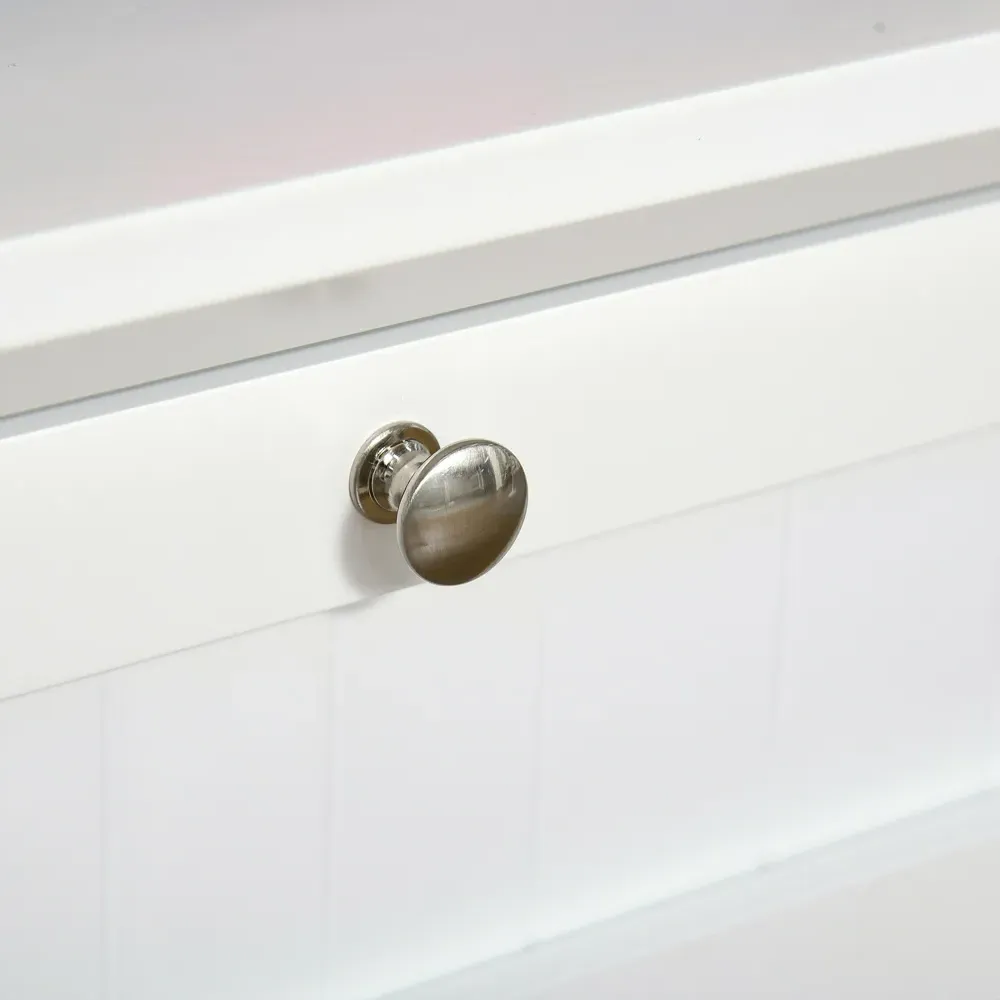 4 Door 2 Drawer Kitchen Storage Cabinet - White