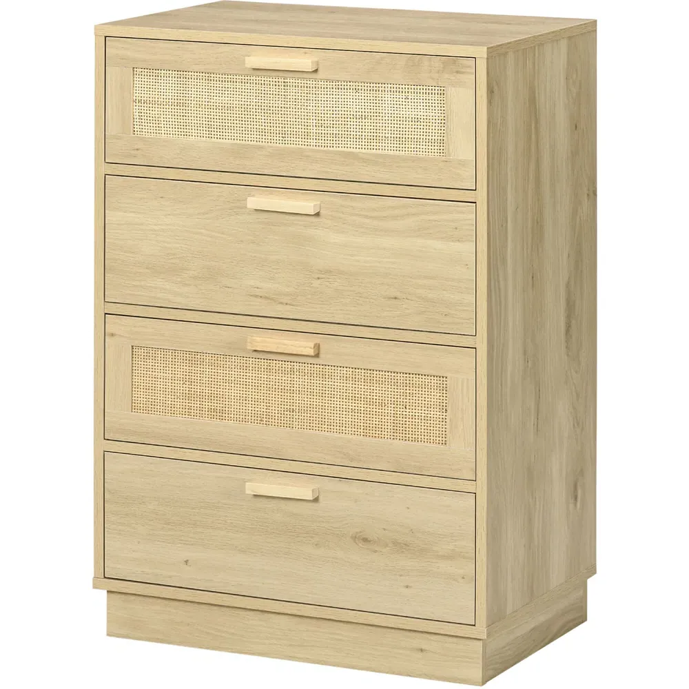 4 Drawer Chest of Drawers - Brown