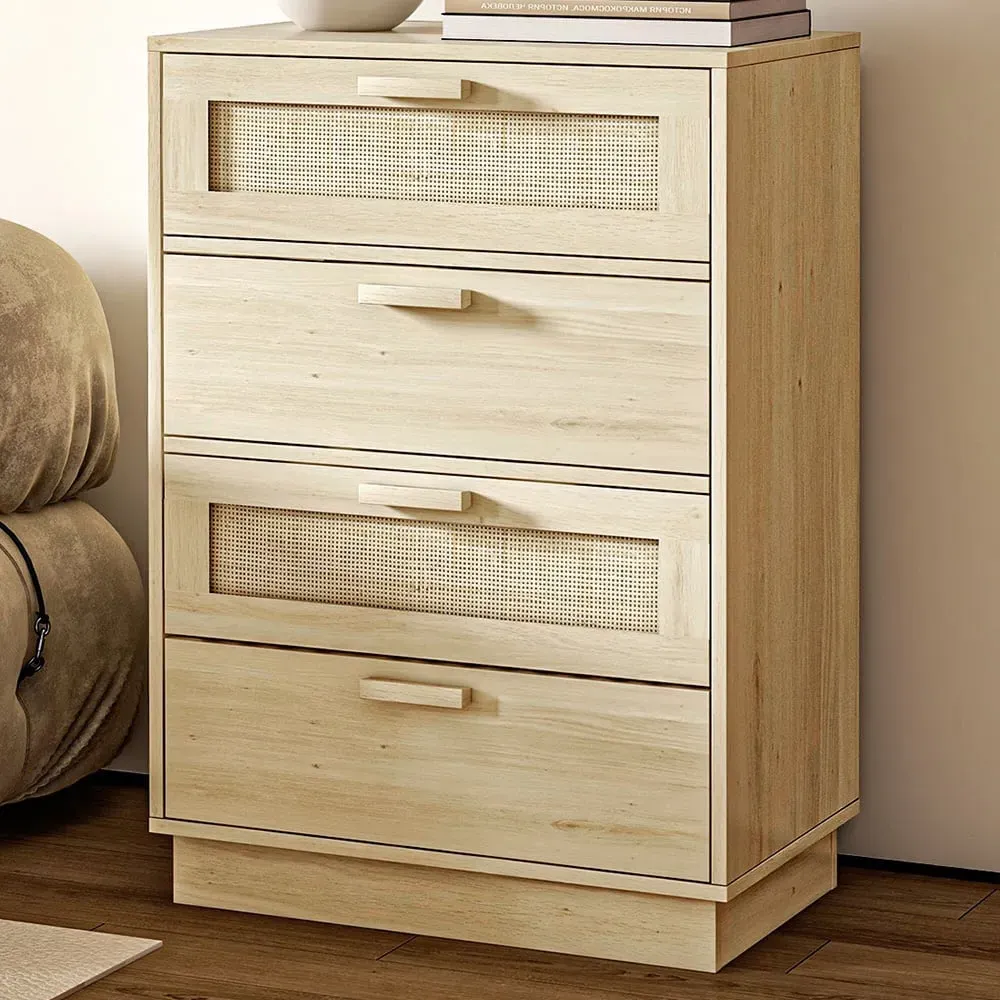 4 Drawer Chest of Drawers - Brown
