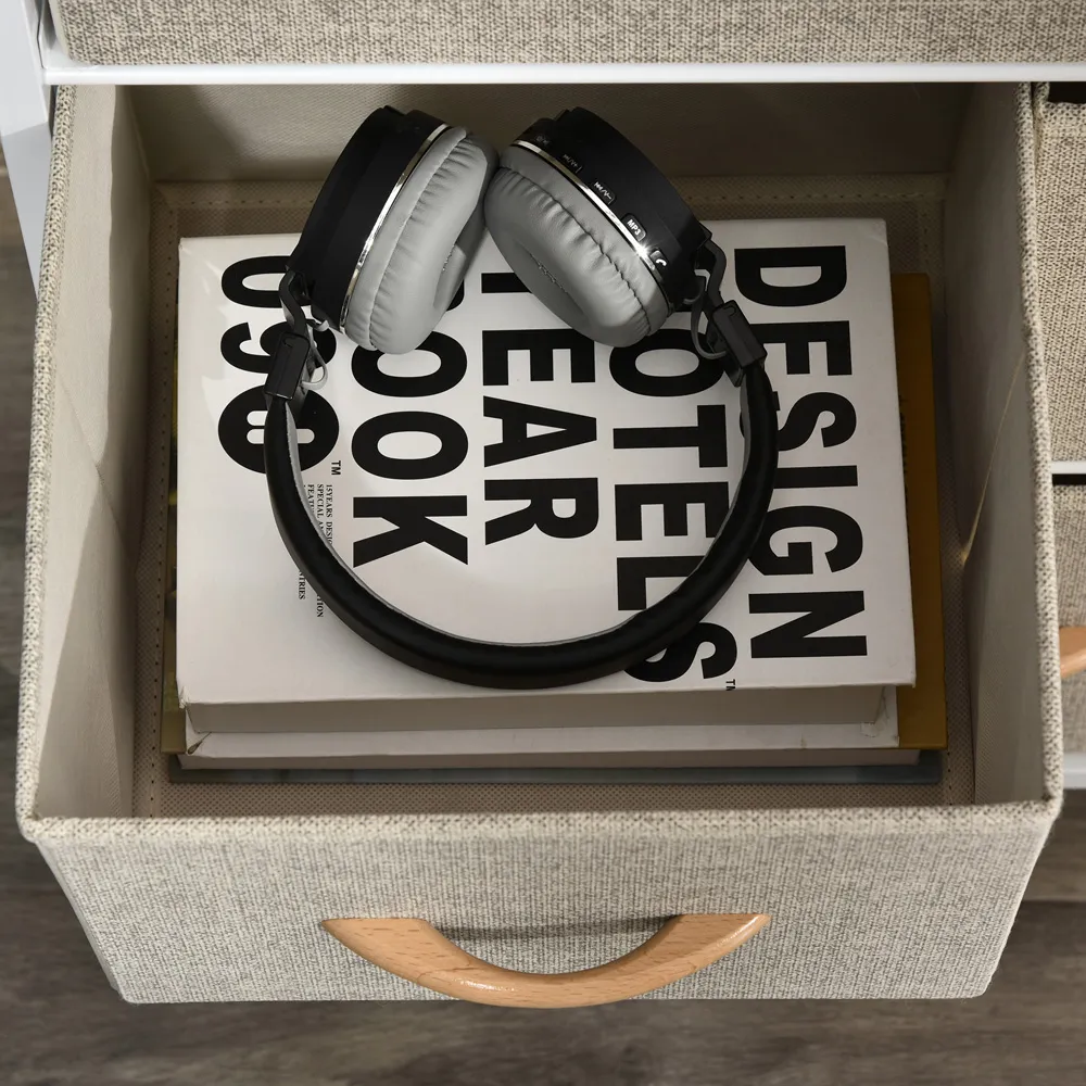 4 Drawer Chest of Drawers - White