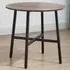 4-Seater Round Dining Table - Brown