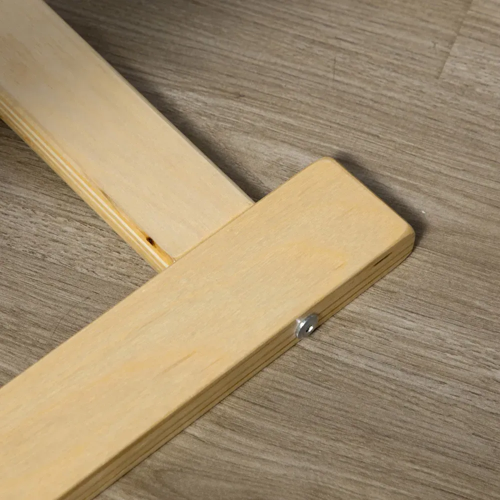 Adjustable Lounging Chair with Leg Rest - Black, Birch Wood