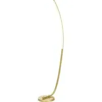 Arched LED Strip Floor Lamp - Gold