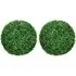 Artificial Boxwood Topiary Ball 2 Pack - Green