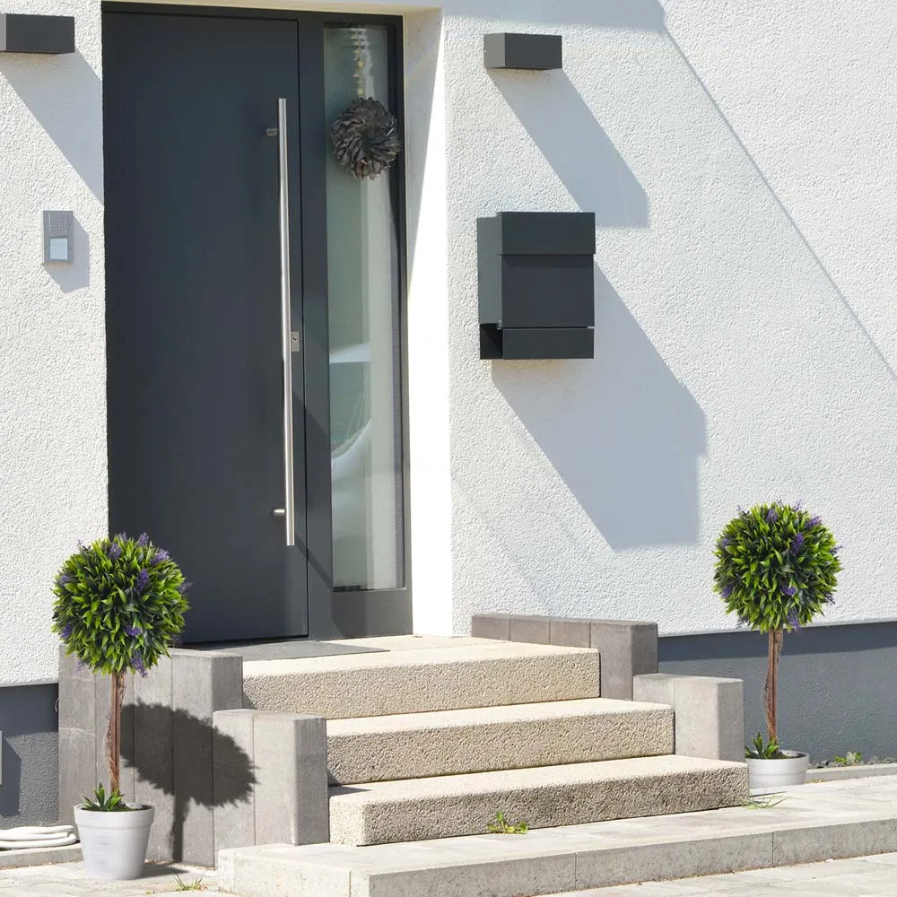 Boxwood Ball Tree Artificial Plant In Pot 2ft 2 Pack - Multi