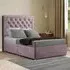 Castle Double Divan Bed with 2 Drawers - Blush