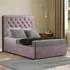 Castle Single Divan Bed with 2 Drawers - Pink, Plush