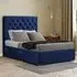 Castle Super King Size Divan Bed with Drawers - Navy