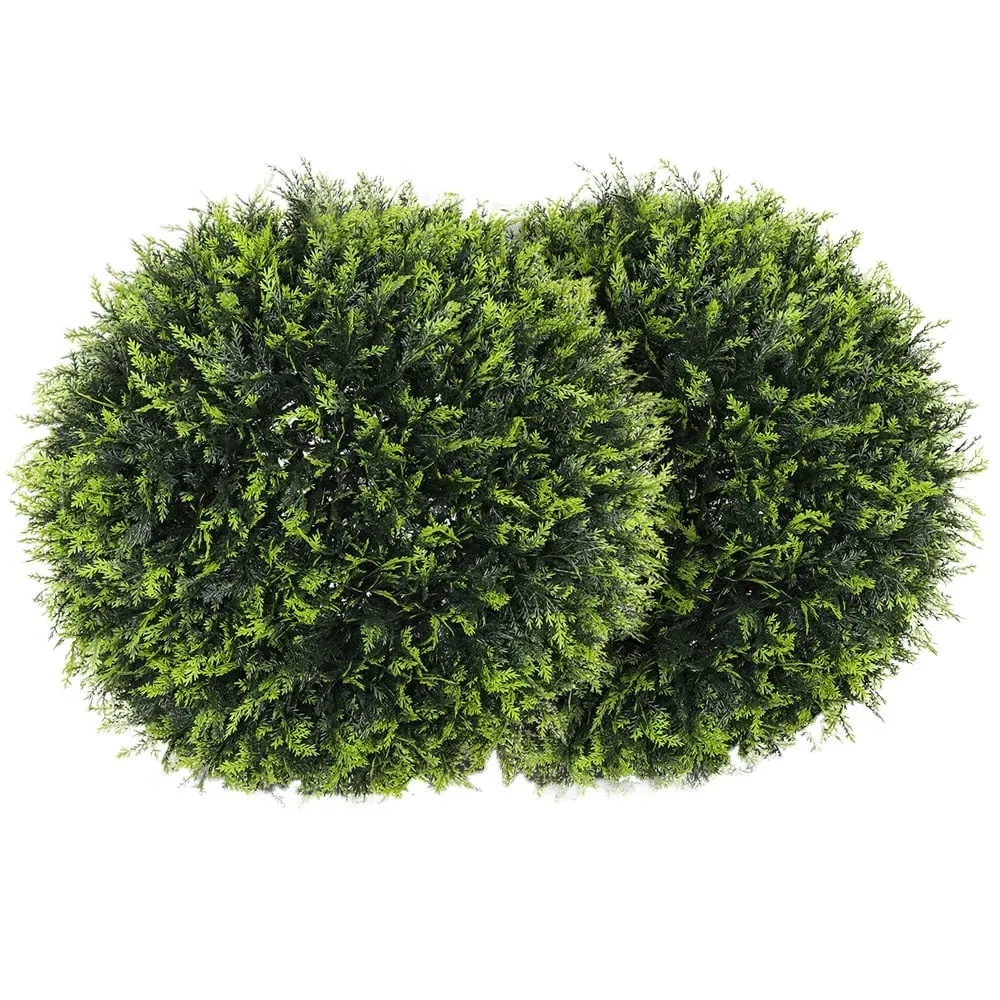Cedar Topiary Ball 2 Pack - Green