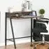 Computer Writing Desk with Storage - Brown