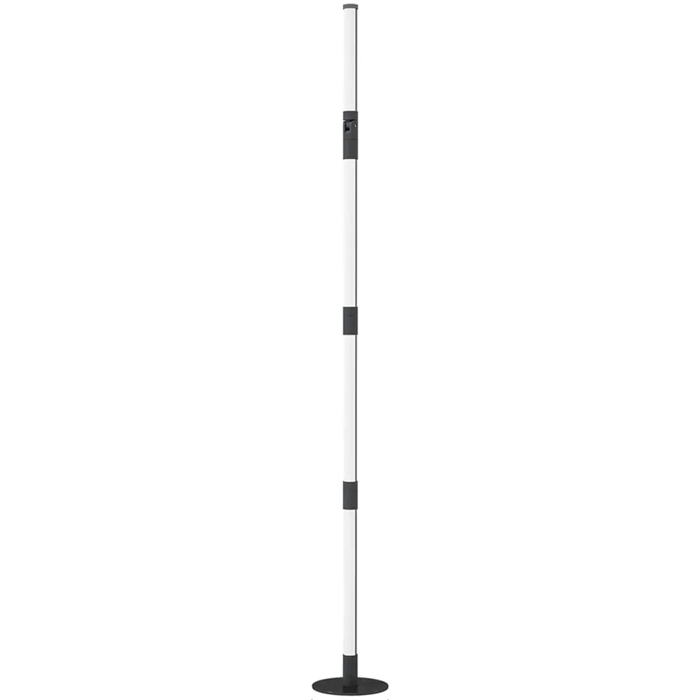 Corner Floor Lamp with App Control - Dark Grey image