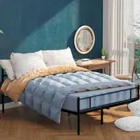 Double Bed Frame - Black, Metal