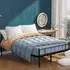 Double Bed Frame - Black, Metal