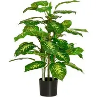Evergreen Tree Artificial Plant In Pot 3ft - Multi