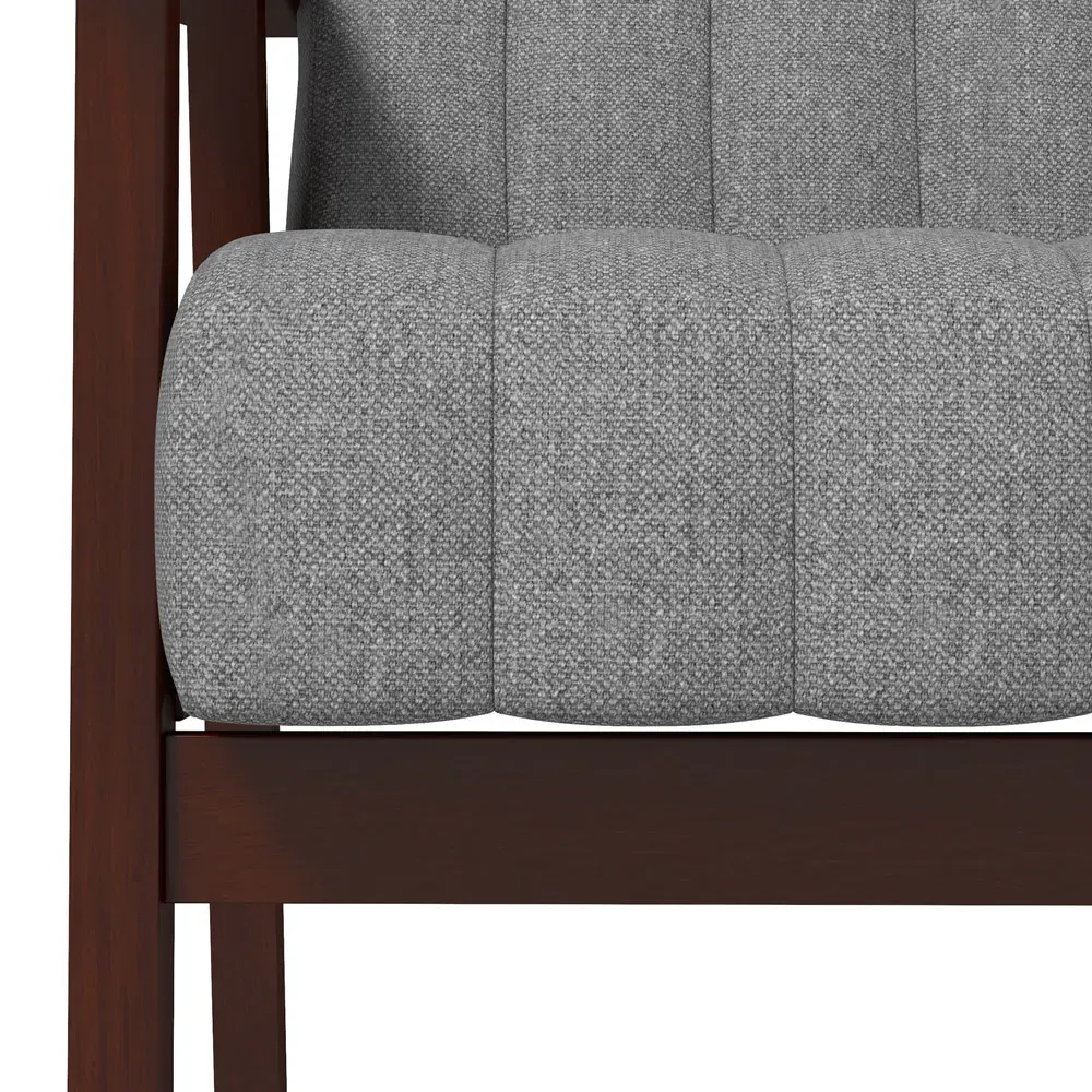 Fabric Armchair - Grey