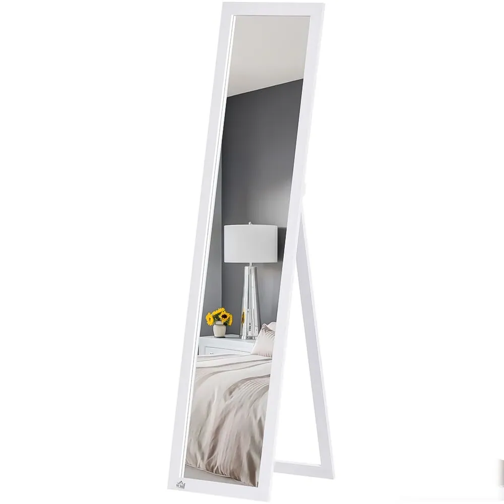 Free Standing Mirror - White image