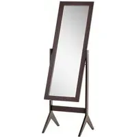 Freestanding Dressing Mirror - Brown