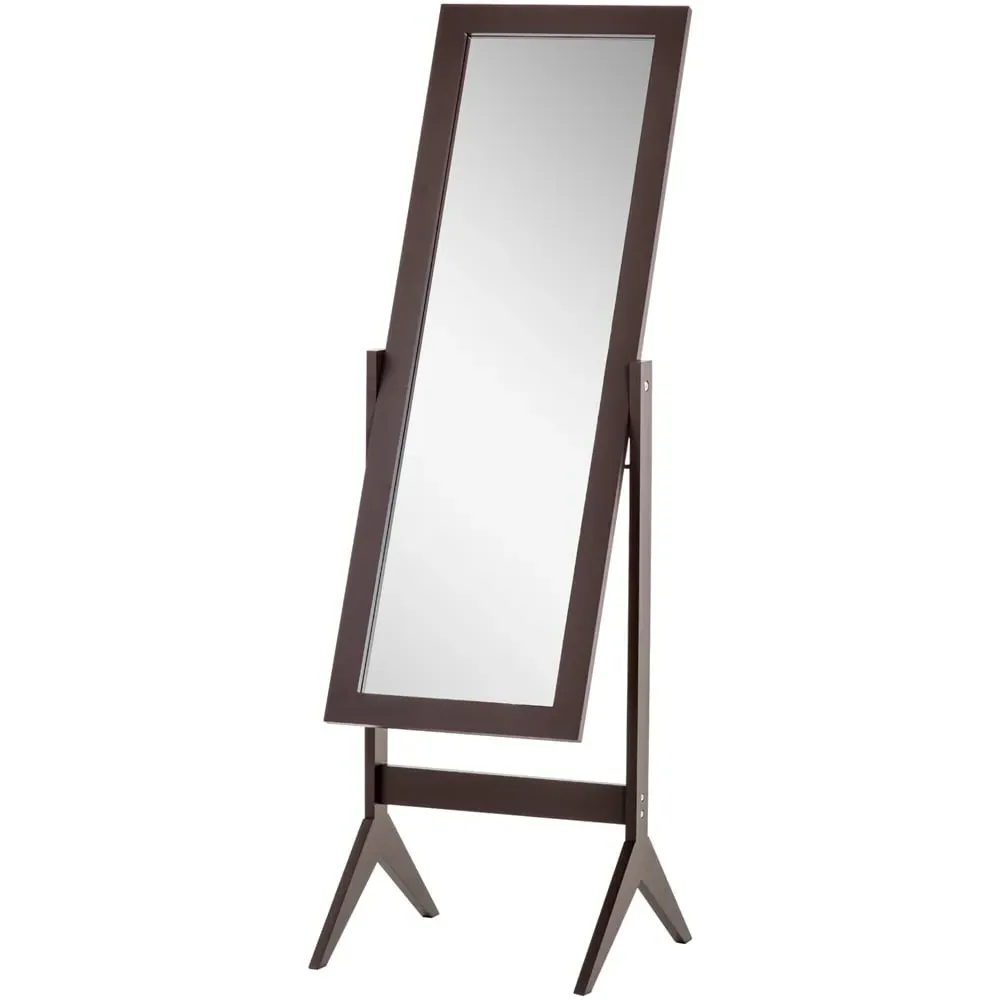 Freestanding Dressing Mirror - Brown image